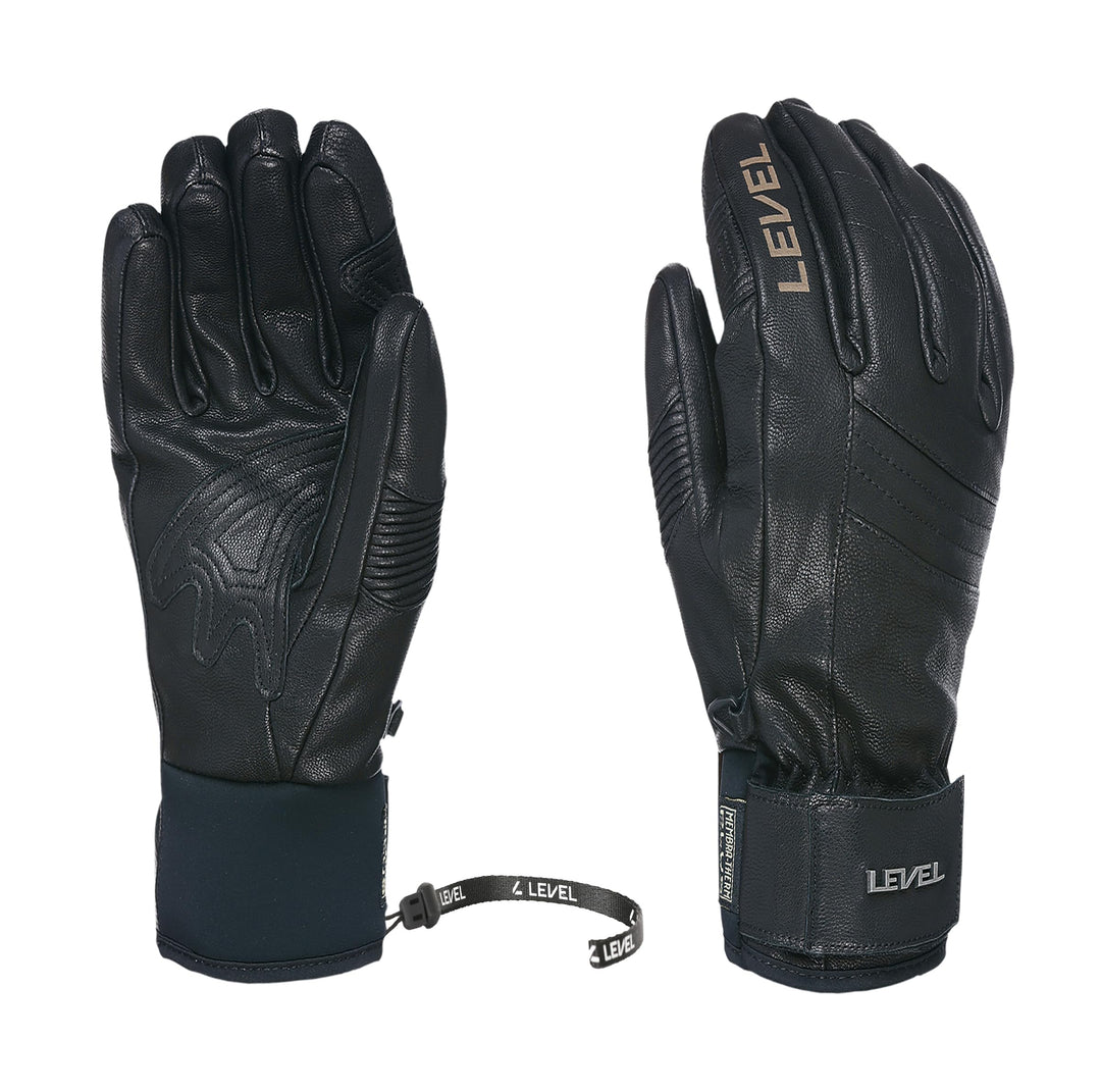 Level Herren Handschuhe Rexford, Black, S/M