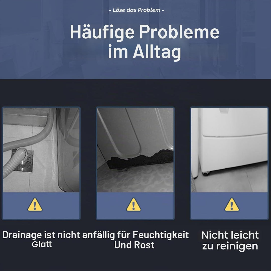 TYTFTDLD Untergestell für Kühlschrank Sockel Höhe 24cm/29cm/39cm für podest kühlschranksockel für ge