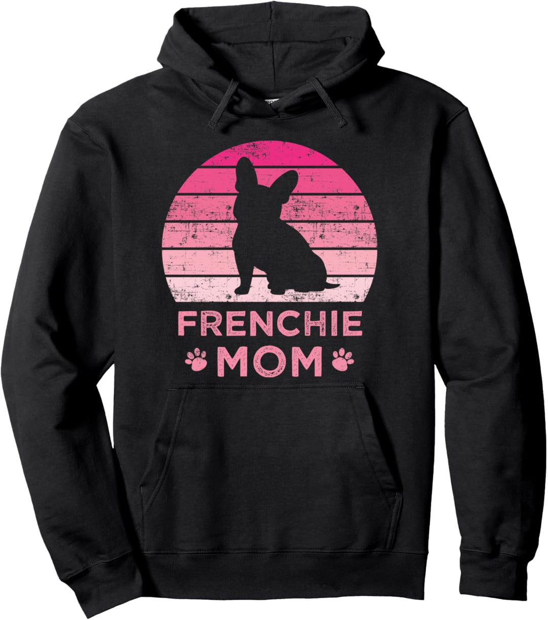 Frenchie Mom Dog Moms Mamma Französische Bulldogge niedlich Pullover Hoodie