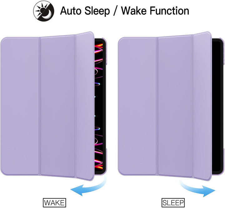 JETech Hülle für iPad Pro 12,9 Zoll (6./5. Generation, Modell 2022/2021), Unterstützung Pencil Aufla