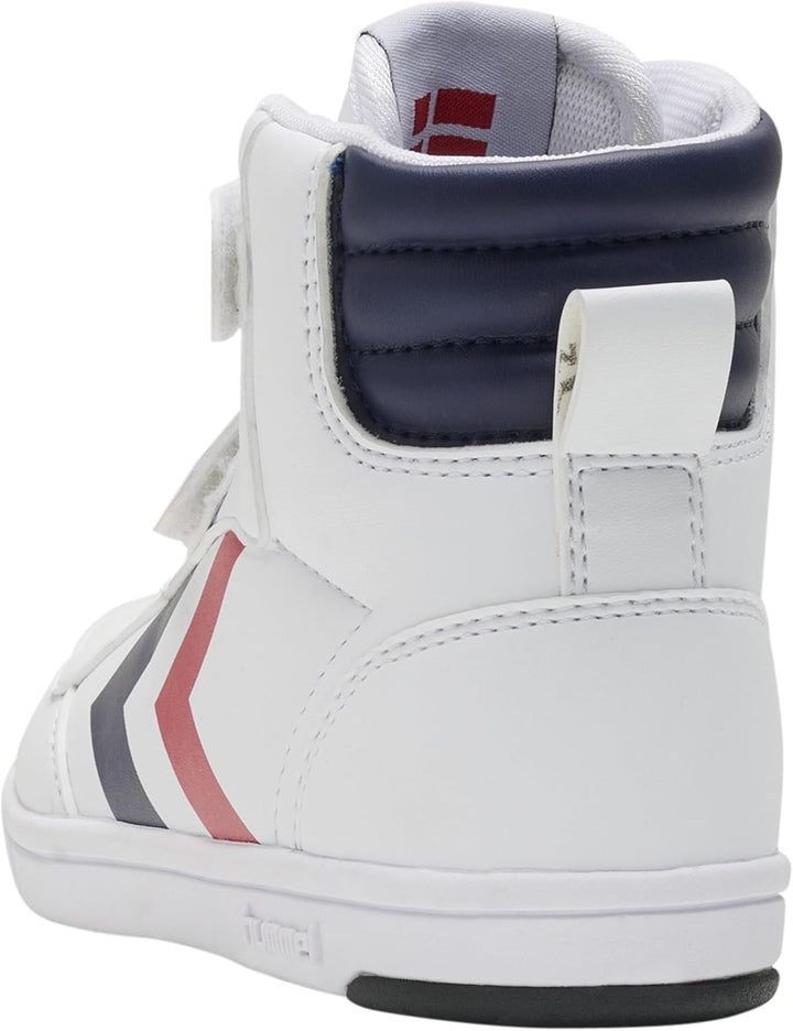 hummel Klettverschluss Sneaker Stadil Light Kinder 28 EU Weiss, 28 EU Weiß