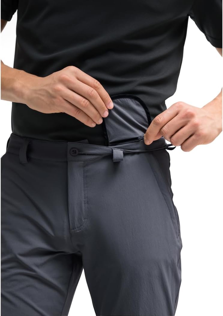 Maier Sports Herren Torid Slim Hose Wanderhose Trekkinghose 23 Graphite, 23 Graphite