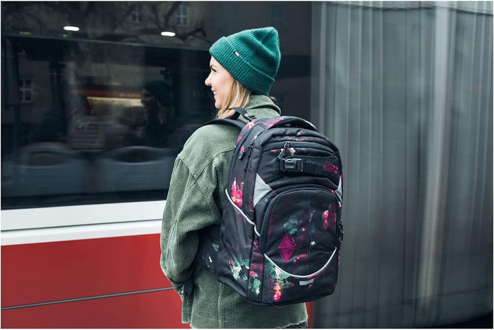 Superhero, Schulrucksackset, Rucksack, Backpack, abnehmbarer Hüftgurt, robuste Bodenplatte, Thermota