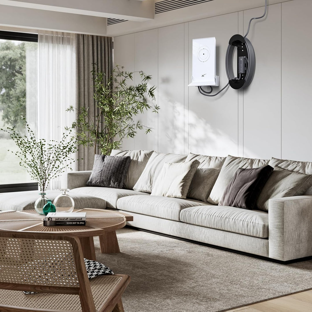 EDUP Starlink Ethernet-Kabelhalter mit Adapterhalter, wandmontierbare Ethernet-Kabelbox, Starlink-In