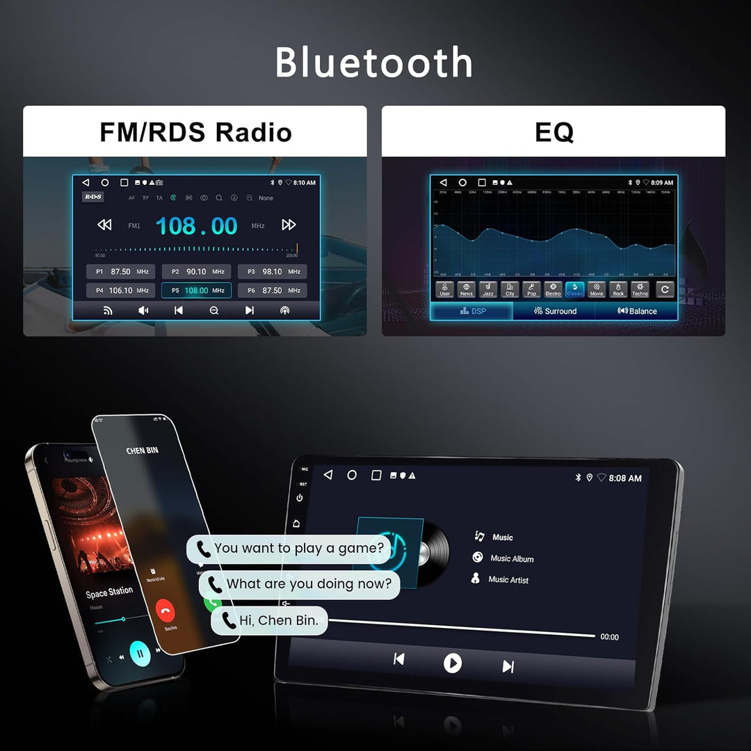 2GB 64GB Android Autoradio für Audi A6 C5 1997-2004 S6 1999-2004 RS6 2002-2006 mit Wireless Carplay