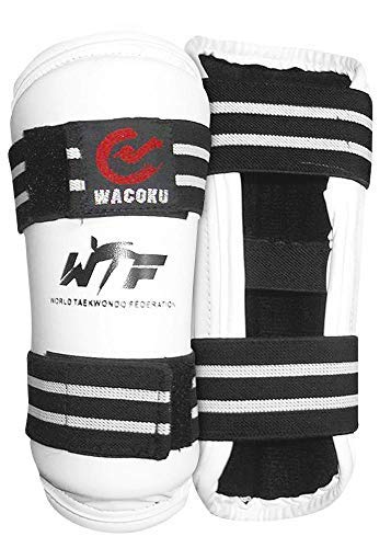 Wacoku Taekwondo-Unterarmschutz, WTF-anerkannt XS, XS