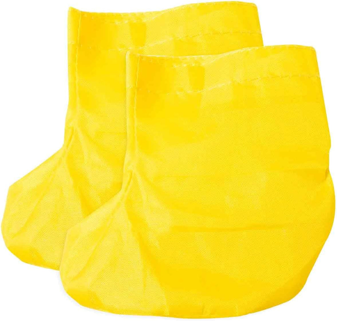 Heless 175 - Regen-Set für Puppen im Design Segelfreunde, 3 teilig mit Regen-Cape, Regen-Schirm und