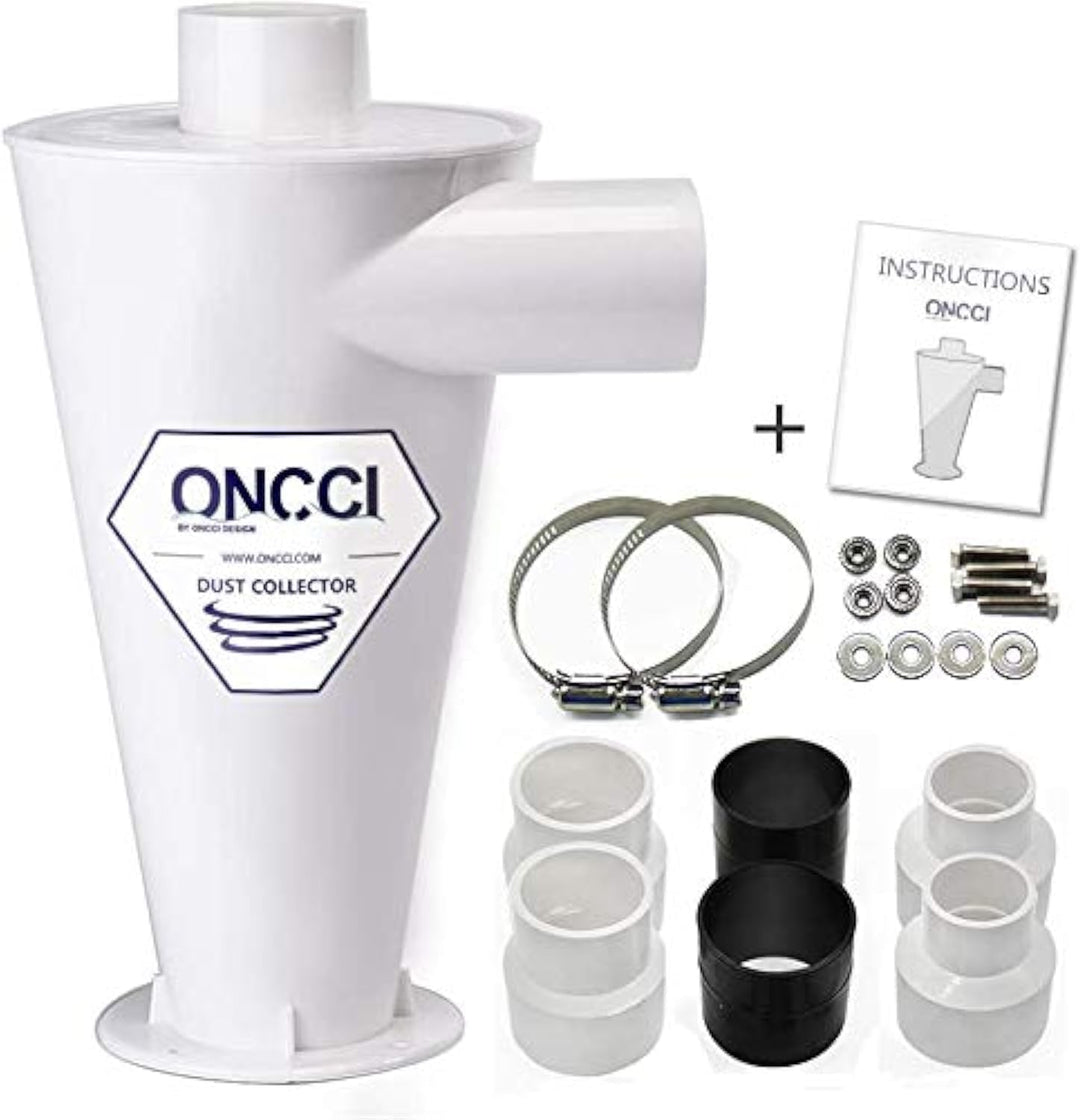 ONCCI Profi Filter Abscheider Zyklon Staubabsaugung/Staubabscheider/Absaugtechnik Staubsauger Absaug