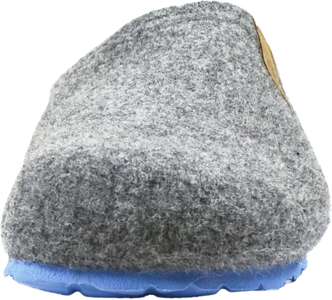 Rohde Herren, Männer, Pantoffeln, Hausschuhe,Wechselfussbett 40 EU Grau, 40 EU Grau