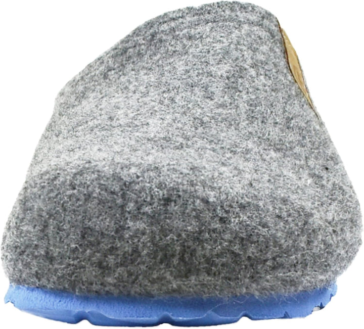 Rohde Herren, Männer, Pantoffeln, Hausschuhe,Wechselfussbett 40 EU Grau, 40 EU Grau