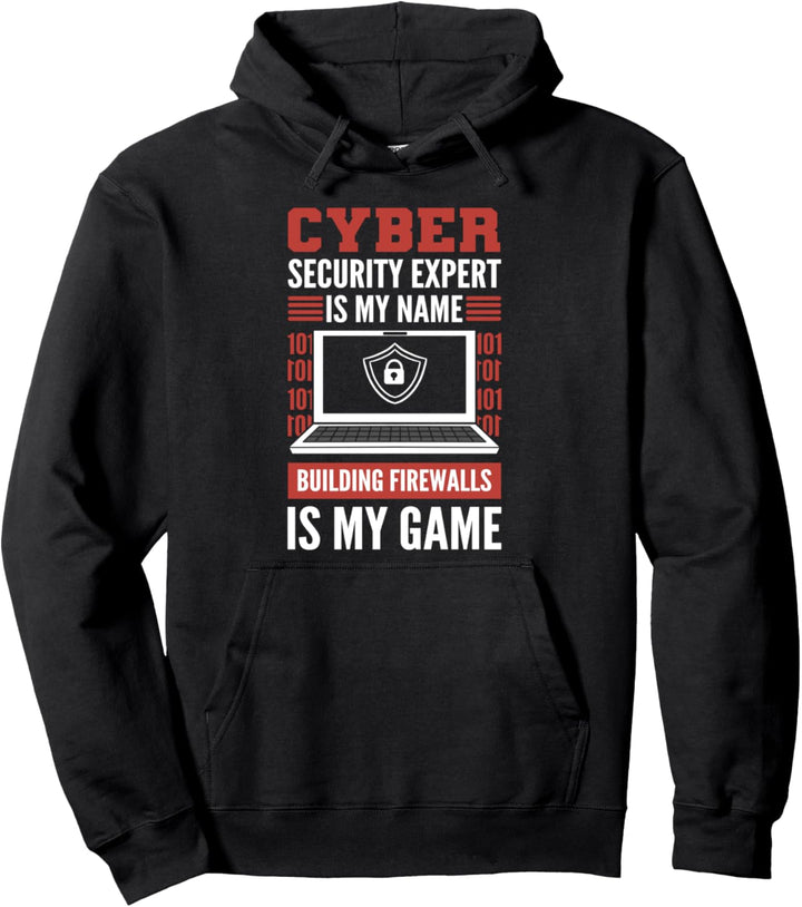 Cyber Warrior, weisser Huthacker, Cyber Security Expert Pullover Hoodie