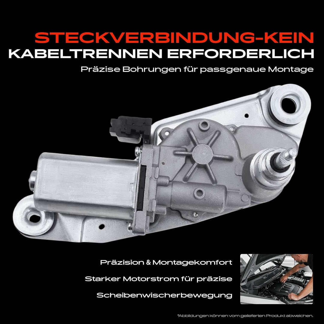 Frankberg Wischermotor Hinten Kompatibel mit Grand Cherokee IV WK, WK2 SUV 3.0L-6.4L 2011-2013