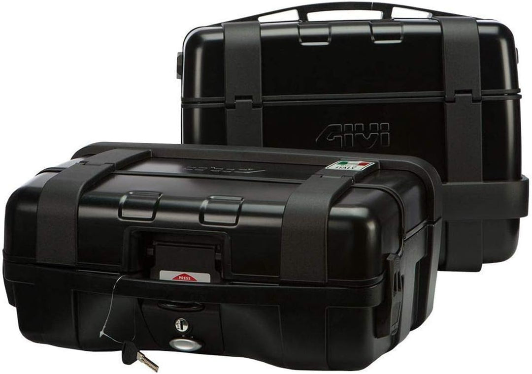 Givi TRK33BPACK2 Trekker 33 Koffer Satz Monokey, Schwarz, Schwarz