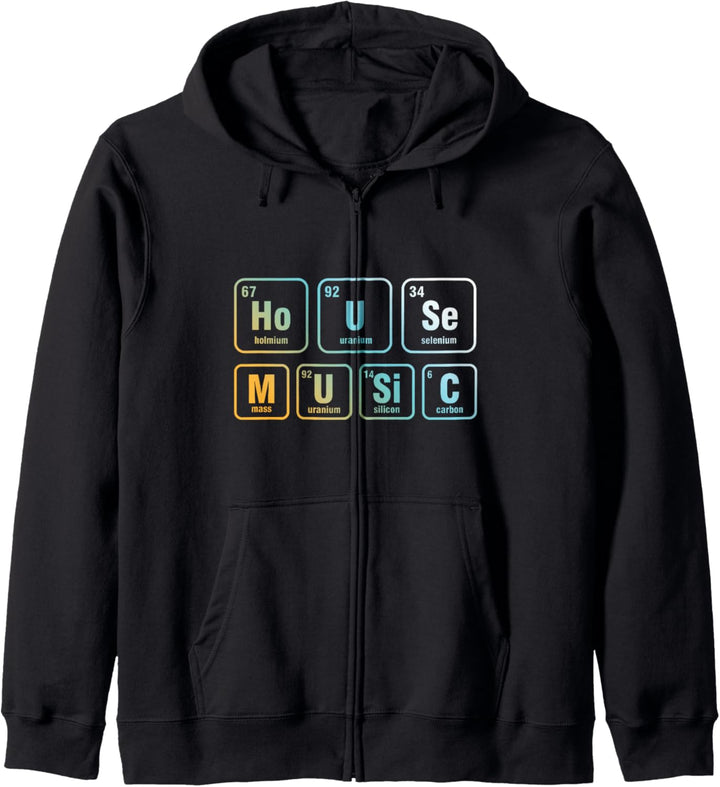 Disc Jockey DJ House Music Entspannende Elektronische Musik Kapuzenjacke