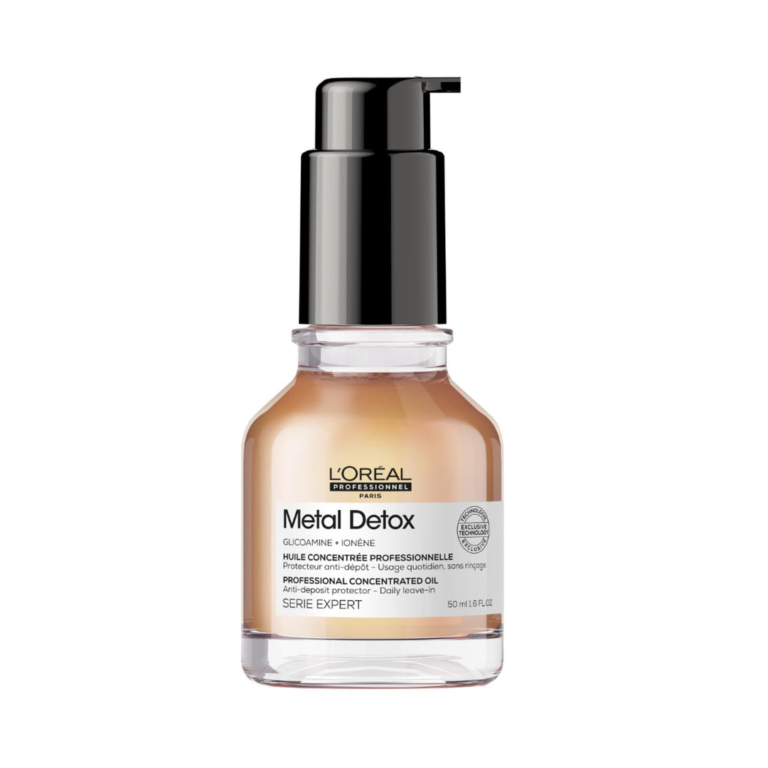 L'Oréal Professionnel Paris Serie Expert Metal Detox Oil 50ml - Öl für geschädigtes Haar Unparfümier