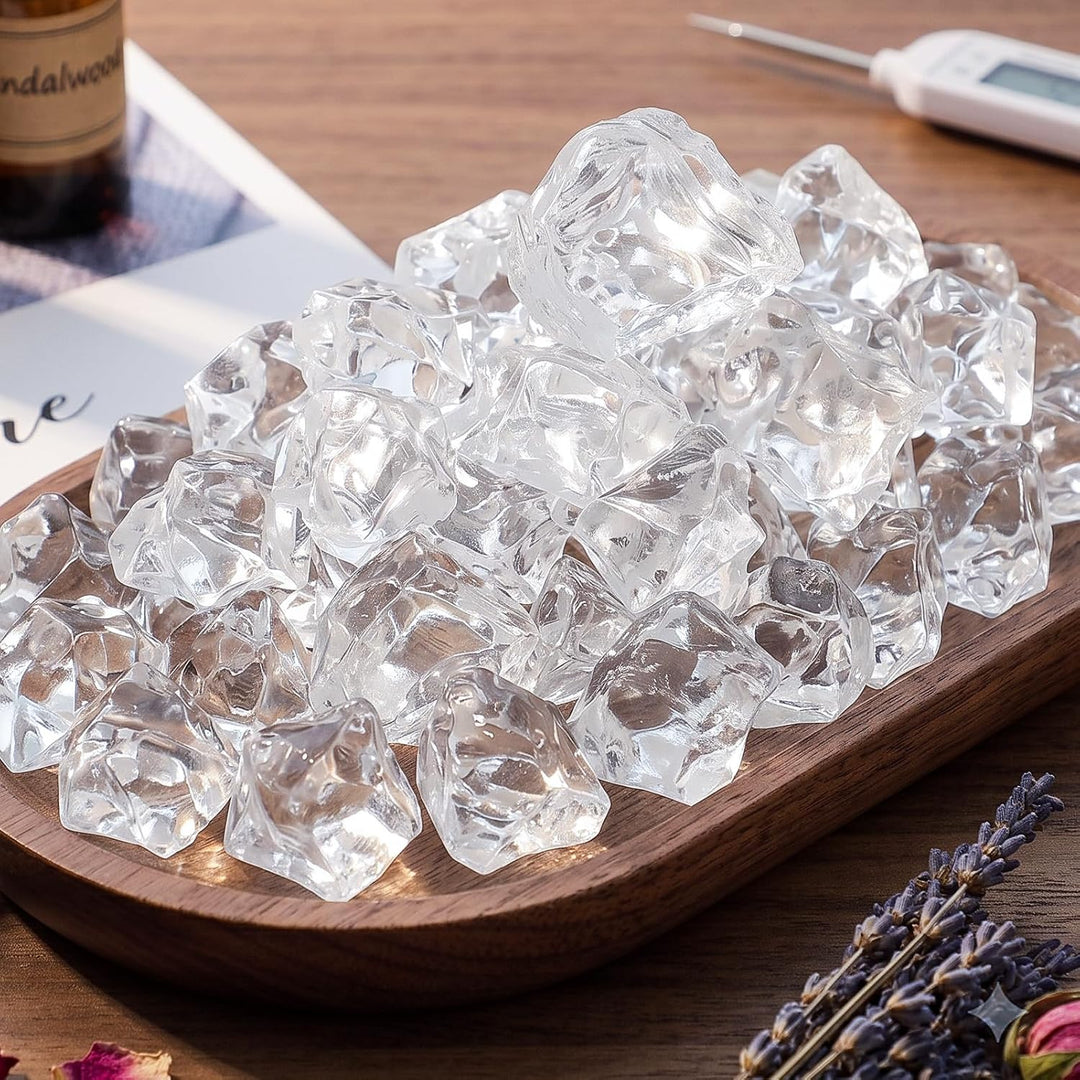 Gel Kerze Making Kit mit 4 Premium Clear Jelly Wachs, 50 Dochte &amp; Aufkleber für Duftende Kerzen, Hom