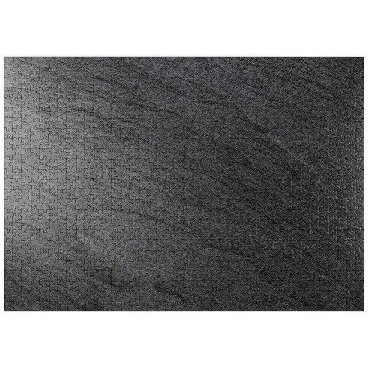 Dunkelgrauer schwarzer Schiefer, unlösbares Puzzle - Premium 1000 Teile Puzzle - MyPuzzle Sonderkoll