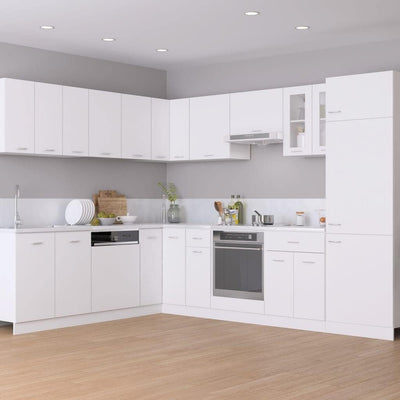 homiuse Hängeschrank Weiss 29,5x31x60 cm Holz KüChenschrank HäNgeschrank KüChe KüChenunterschrank Kü