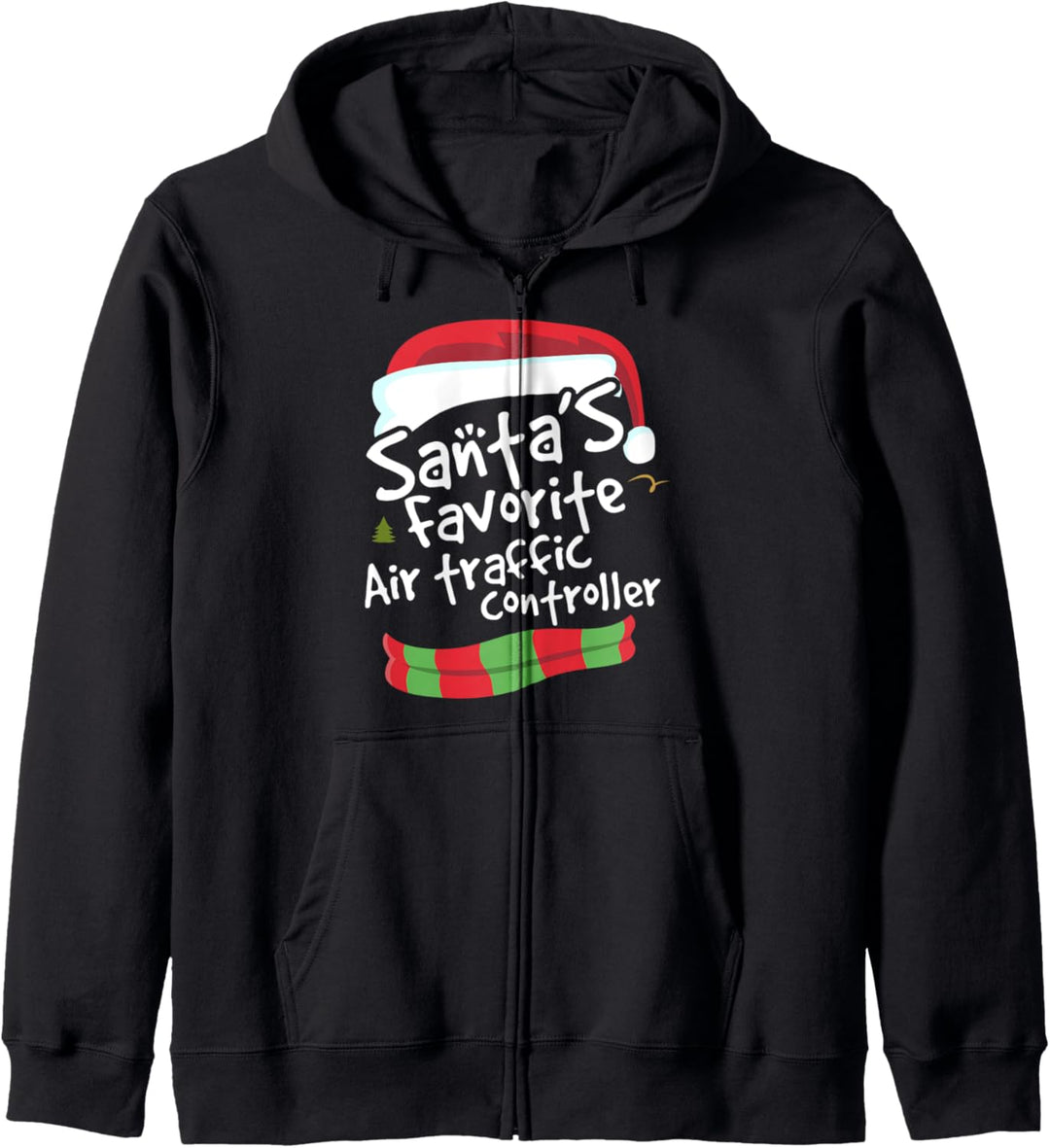 Santas Favorite Air Traffic Controller Funny Christmas Gift Kapuzenjacke