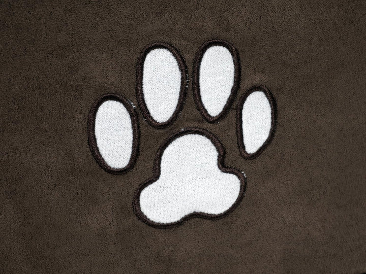 Petface Sams Luxus-Hundekörbchen oval, S Braun S, Braun S