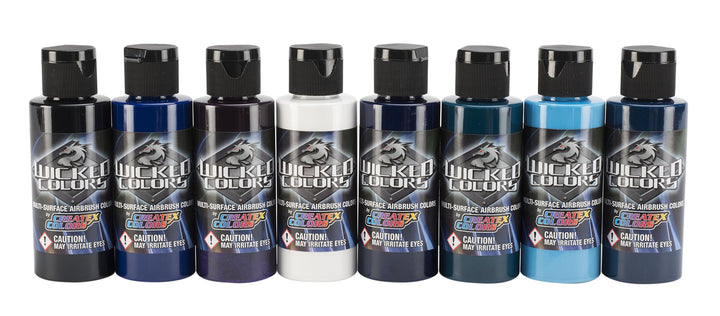 Createx Colros Kent Lind Wicked Colors Cool Set, 57 ml (W114-00) Wicked Colors Kühlset, Wicked Color