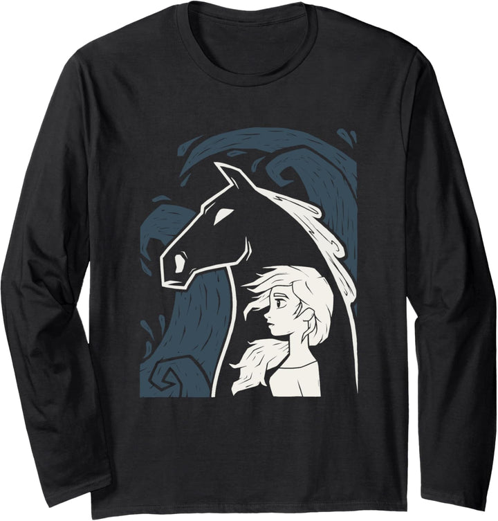 Disney Frozen 2 The Nokk and Elsa Langarmshirt