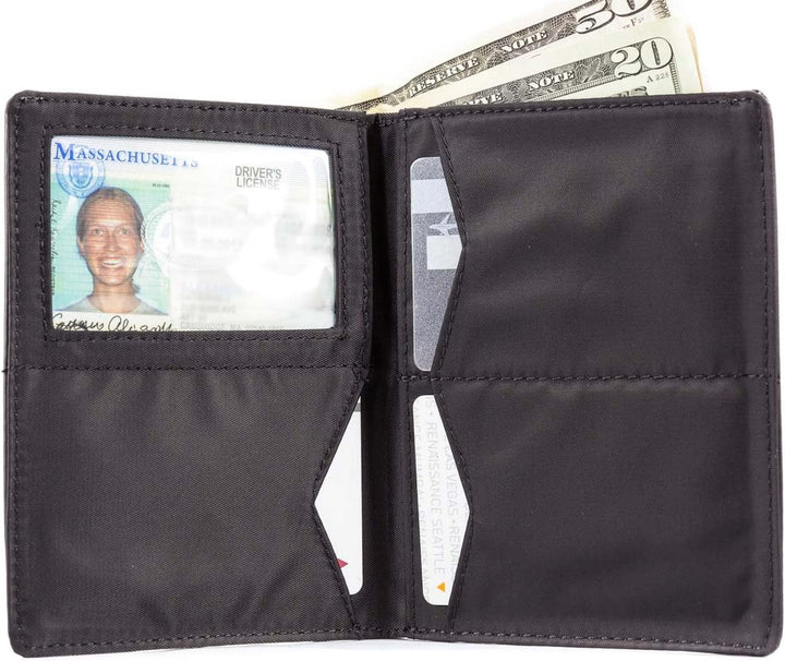 Big Skinny Herren Slim Wallet Einheitsgrösse Schwarz, Einheitsgrösse Schwarz