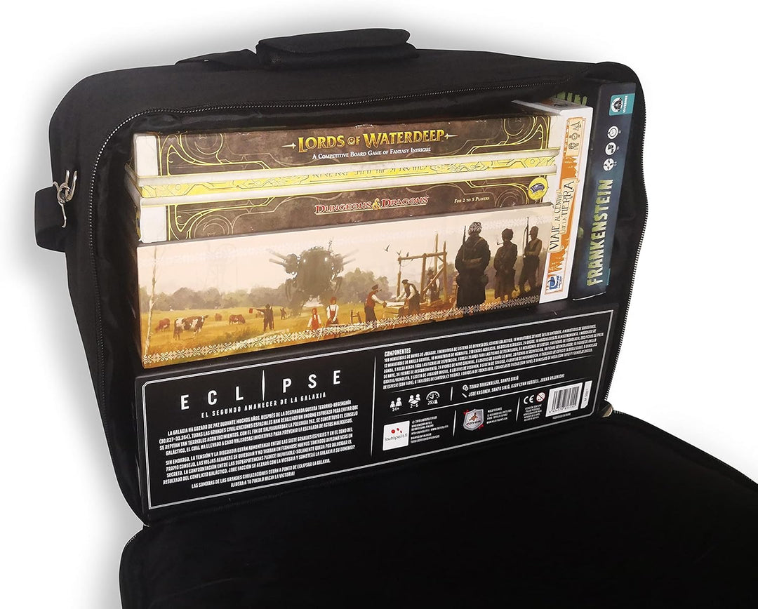 Doctor Frikistein BOARD GAME PACKAGE | Rucksack zum Tragen grosser Brettspiele | Grosse Kapazität, V