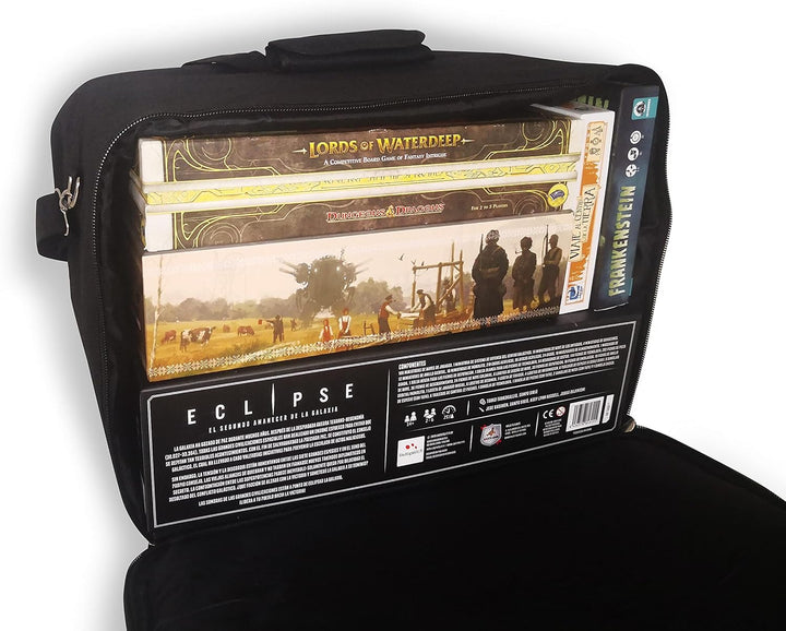 Doctor Frikistein BOARD GAME PACKAGE | Rucksack zum Tragen grosser Brettspiele | Grosse Kapazität, V