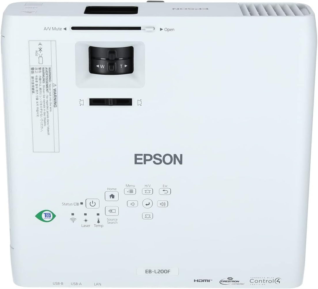 Epson EB-L200F - 3LCD Projektor - 4500 Lumen (weiss) - 4500 Lumen (Farbe) - Full HD (1920 x 1080) -