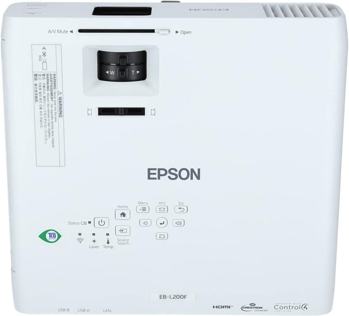 Epson EB-L200F - 3LCD Projektor - 4500 Lumen (weiss) - 4500 Lumen (Farbe) - Full HD (1920 x 1080) -