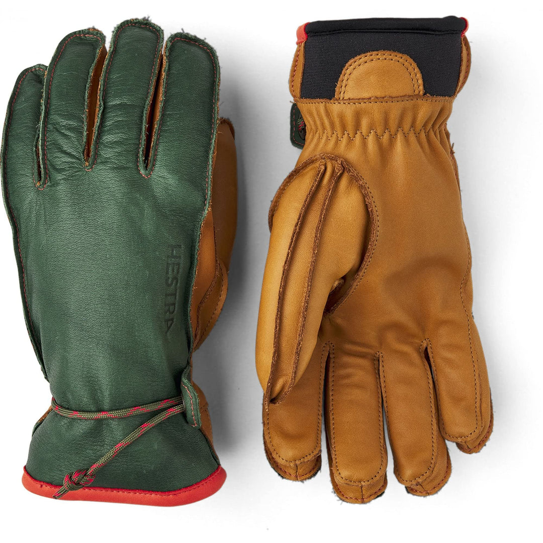 Hestra Alpine Pro Wakayama 5-Finger Handschuhe Fingerhandschuhe Lederhandschuhe Herren - mit Futter