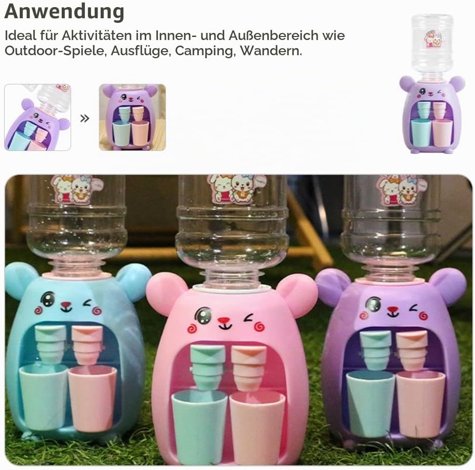 Toddmomy 1 Stück Mini Wasserspender Simulation Wasserspender Kinder Trinkwasser Brunnen Kinder Party