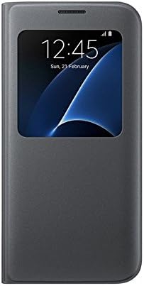 Samsung S View Cover Hülle für Galaxy S7 edge, schwarz Schwarz Samsung Galaxy S7 edge, Schwarz Samsu