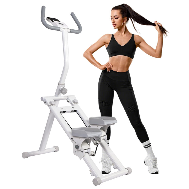 LEAFIA Stair Stepper für Zuhause, Vertikale Klettermaschine Stairmaster für Ganzkörper-Workouts, Fal