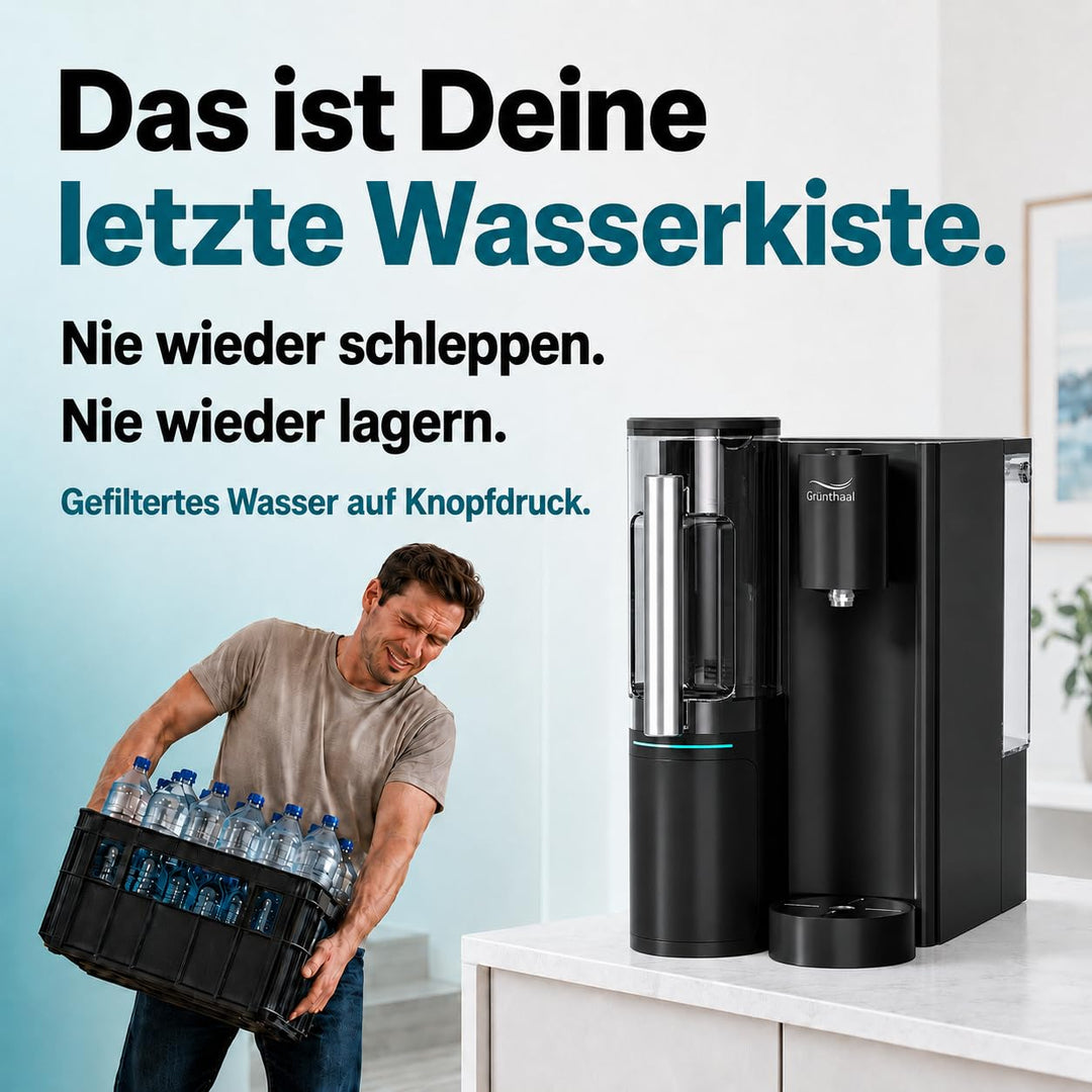 Auftisch Osmoseanlage - AquaLiva elan⎜komplett geprüft⎜Umkehrosmoseanlage Trinkwasser ⎜keine Install