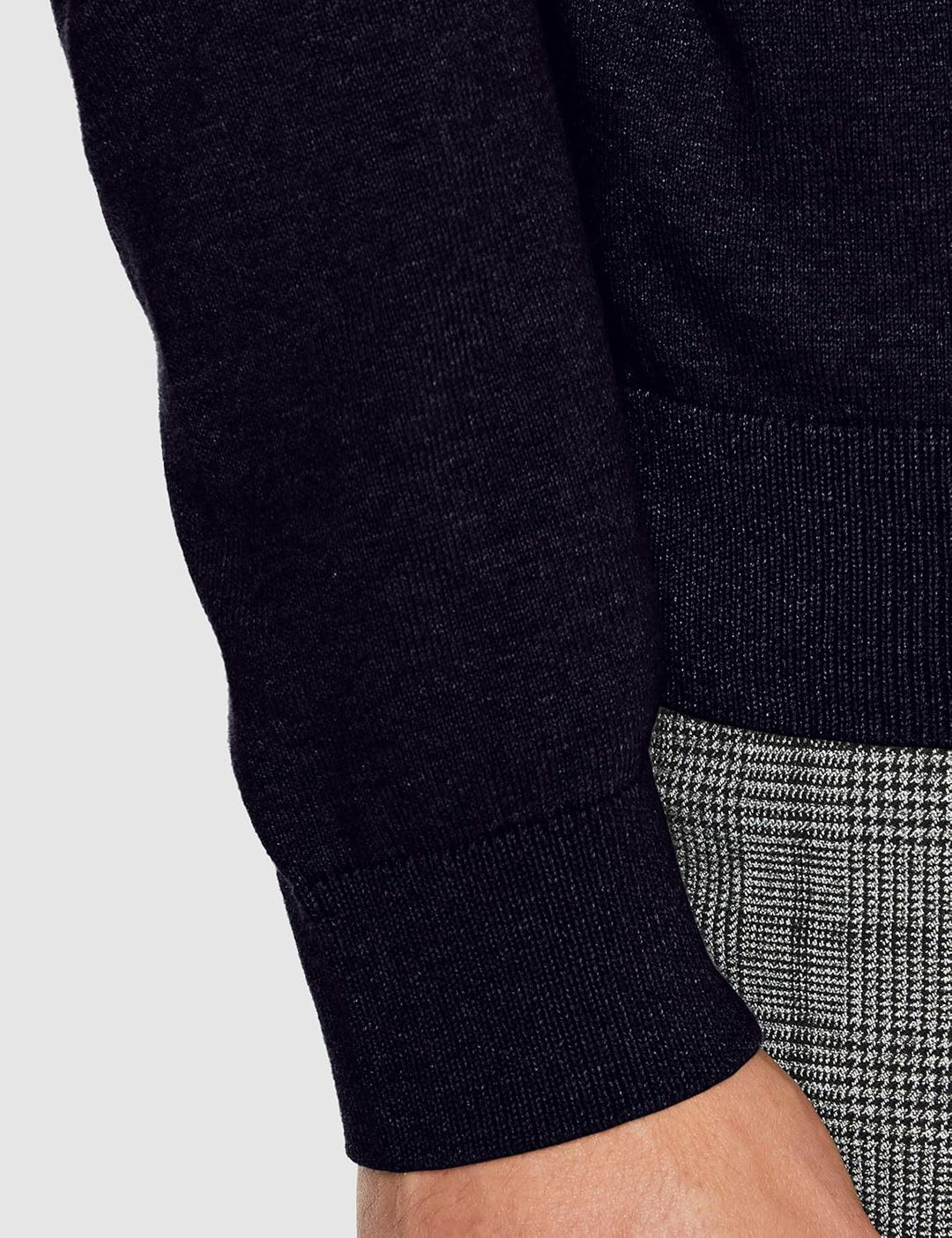 Selected Homme Male Pullover Langarm Rollkragen, Blau (Navy Blazer/Melange)