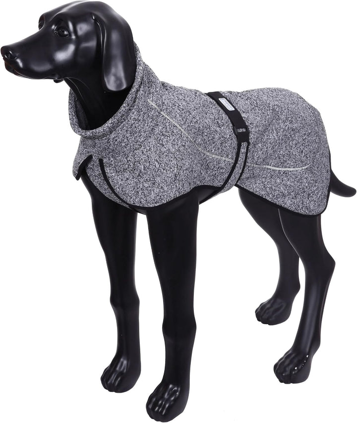 Rukka Pets Comfy Knit Jacke für Hunde Schwarz 25