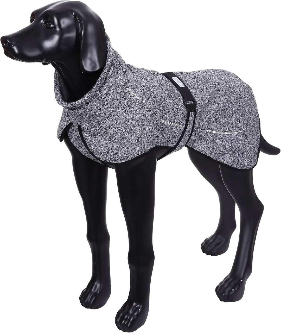 Rukka Pets Comfy Knit Jacke für Hunde Schwarz 30 30 Schwarz, 30 Schwarz