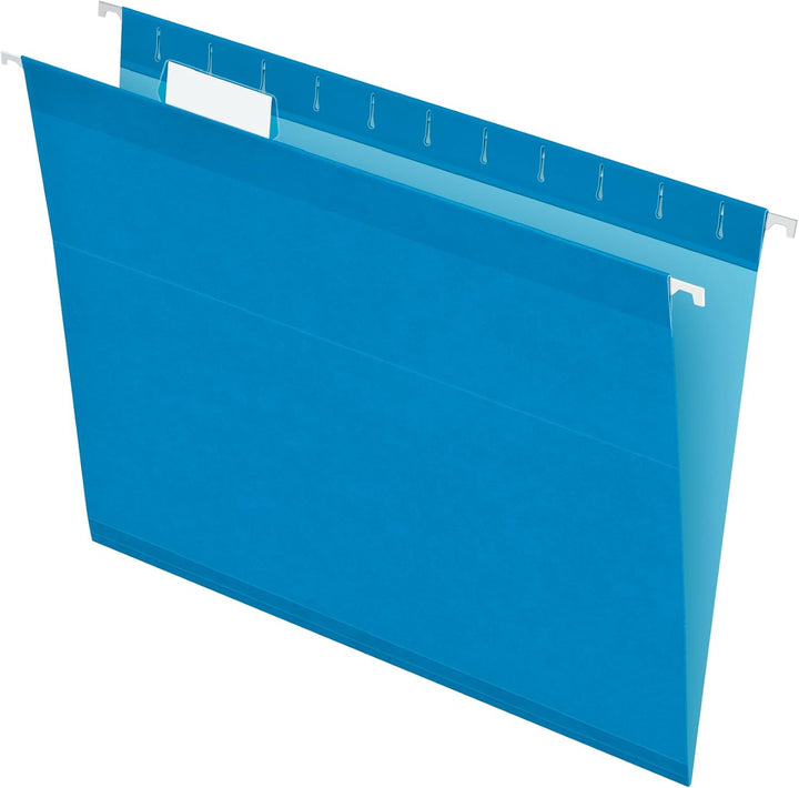 Pendaflex Verstärkte Hängemappen, BriefgröÃŸe, blau, 1/5 Schnitt, 25/BX (4152 1/5 BLU) Letter blau,