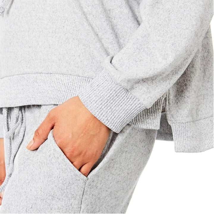 Light & Shade Pretty Woman Superweicher Snit-Zweiteiler-Pyjama für Damen, bequeme, warme, weiche Lou
