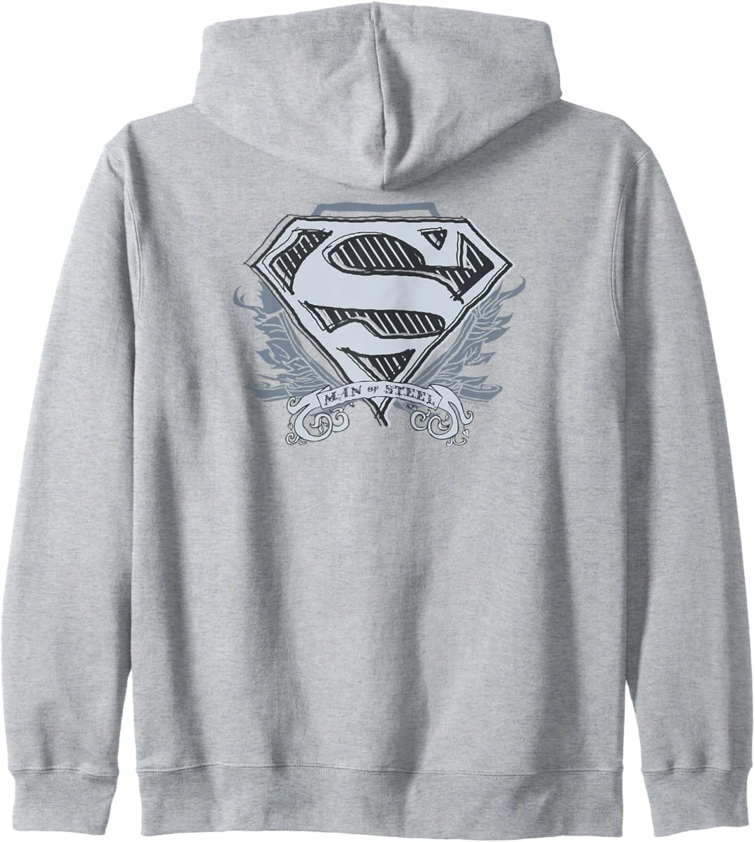 Superman Sketchy Crest Shield Kapuzenjacke