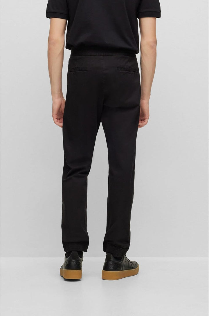 HUGO Herren Trousers_Flat, 29W / 34L Black1