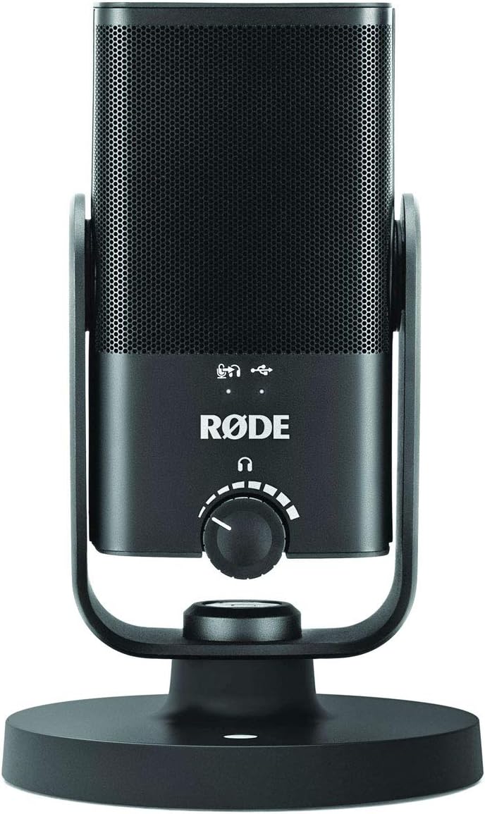 Rode NT-USB-Mini USB Mikrofon + keepdrum Notenschlüssel Anhänger NT-USB Mini + Schlüsselanhänger, NT