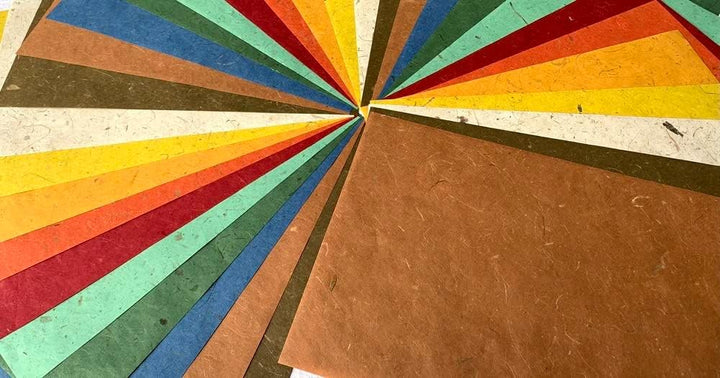 50 Blatt A4 Naturfaser Maulbeerbaum Maulbeerpapier Blatt Kunst Tissue Washi Papier Design Handwerk K