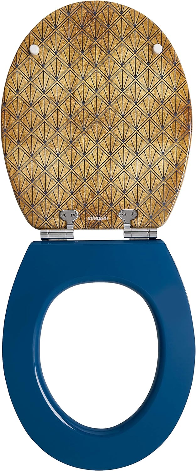Wirquin 20722720 Trendy Line Diplomat Deckel, Art Deco Blue