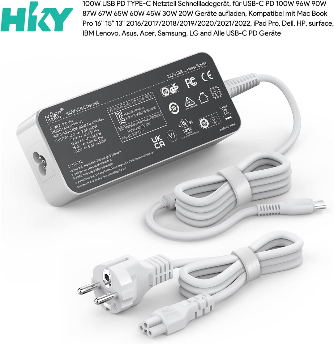 HKY 100W Netzteil Ladegerät für EF ECOFLOW Delta 3 Classic Tragbare Powerstation EcoFlow Delta 2 tra