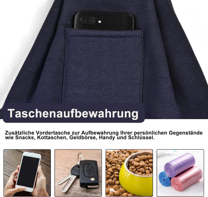 CUBY Sommer Tragetücher Hunde Kleine Hunde Katze Sling Pet Tragetuch Single Schulter Pet Bag für Rei