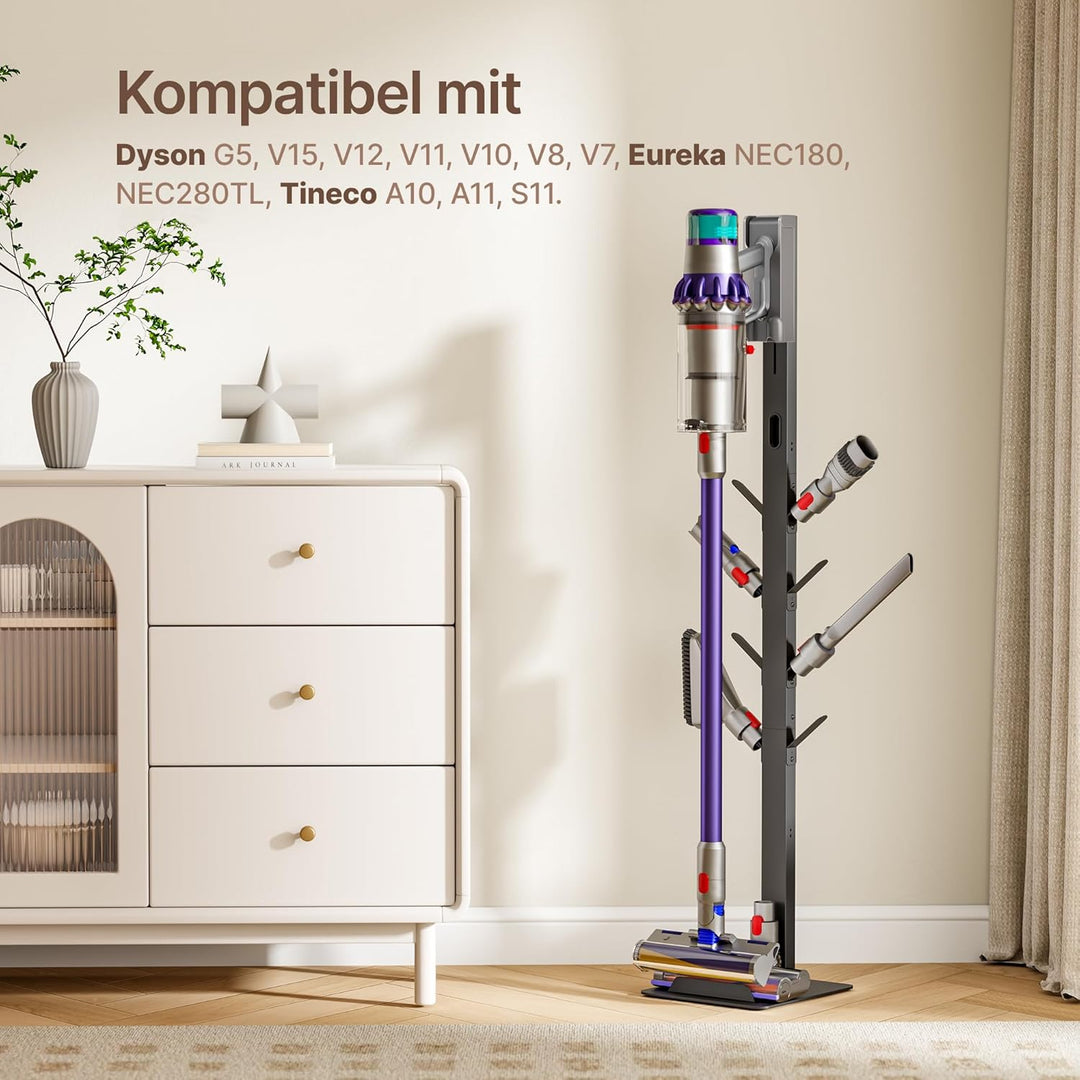 PEGZONE Ständer Kompatibel für Dyson Gen5 V15 V12 V11 V10 V9 V8 V7 V6, für Tineco S11 A10 A11, für E