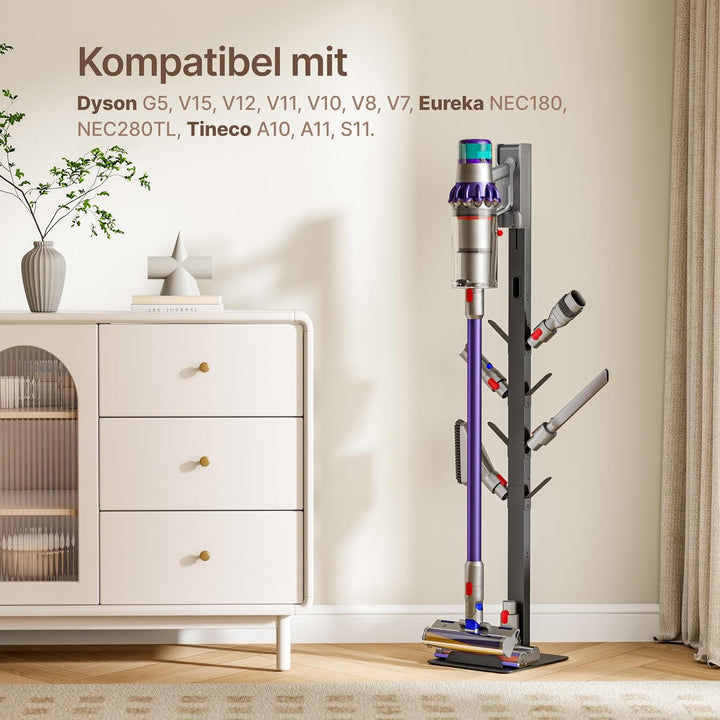 PEGZONE Ständer Kompatibel für Dyson Gen5 V15 V12 V11 V10 V9 V8 V7 V6, für Tineco S11 A10 A11, für E